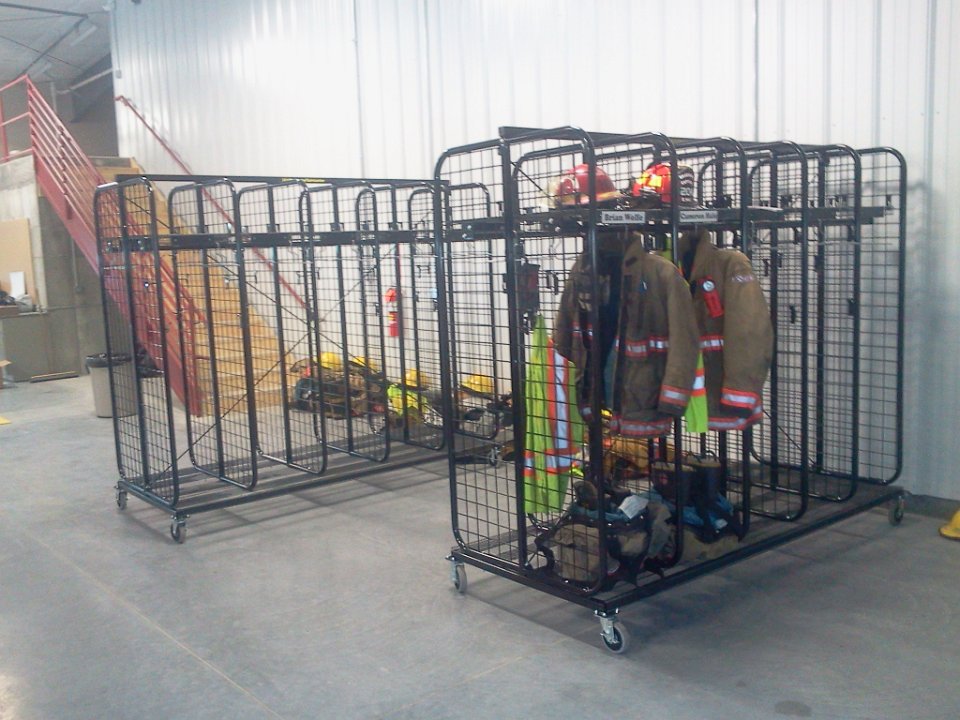 Bunker Gear Racks Bradshaw Fire